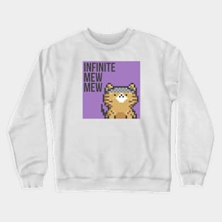 Pixel Cat 046 Crewneck Sweatshirt